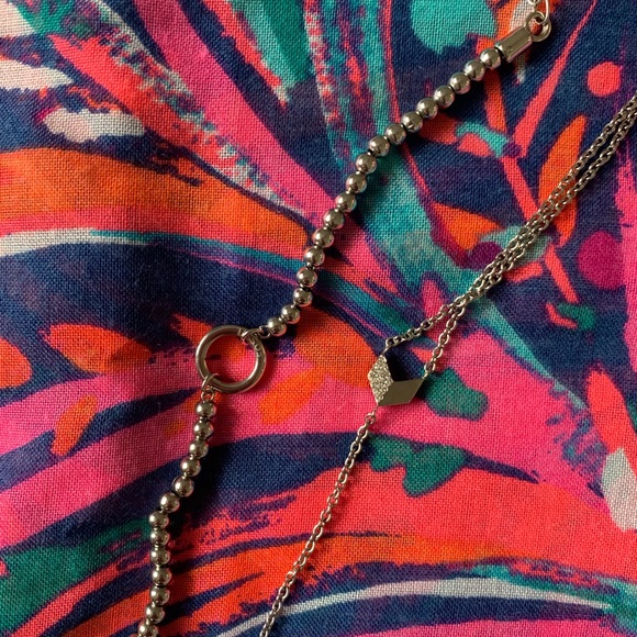 Fossil stainless steel bracelet set of 2 worn few times in good condition - Picture 6 of 6